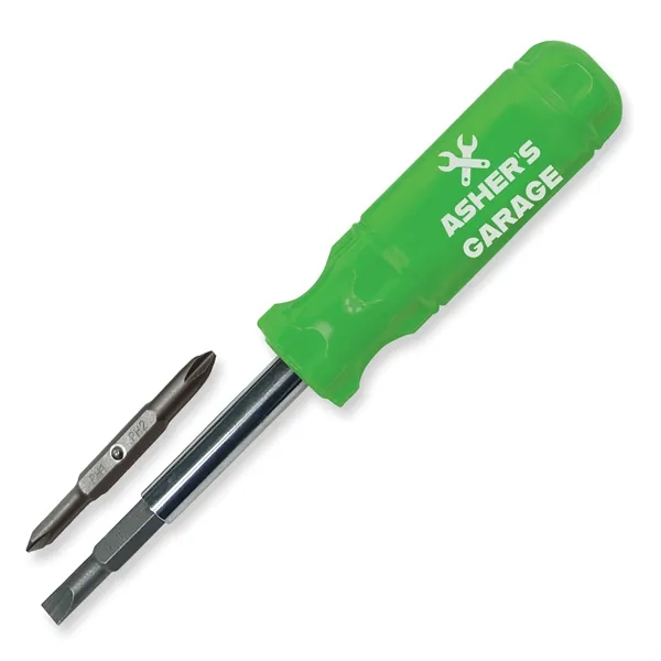 1.25"H x 7.25"W x 1.25"D screwdriver multi-tool with flat blades, Phillips... from ASI 54040 Fey Promo / Mi Line by Fey
