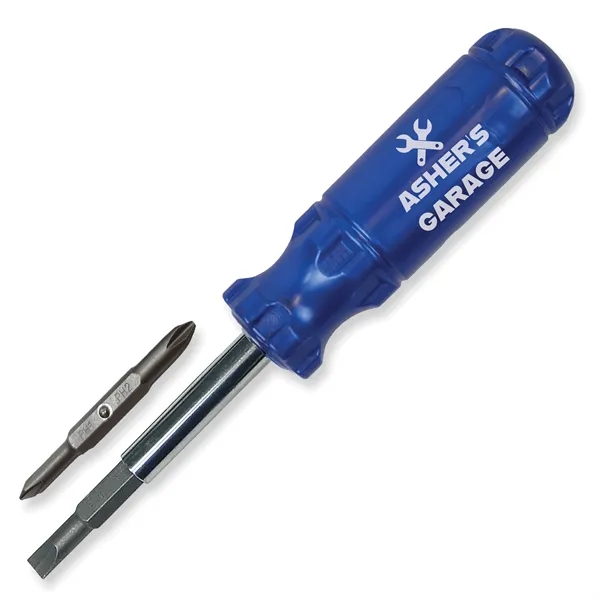 1.25"H x 7.25"W x 1.25"D screwdriver multi-tool with flat blades, Phillips... from ASI 54040 Fey Promo / Mi Line by Fey