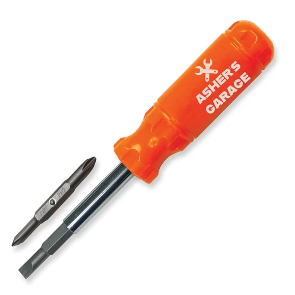 1.25"H x 7.25"W x 1.25"D screwdriver multi-tool with flat blades, Phillips... from ASI 54040 Fey Promo / Mi Line by Fey