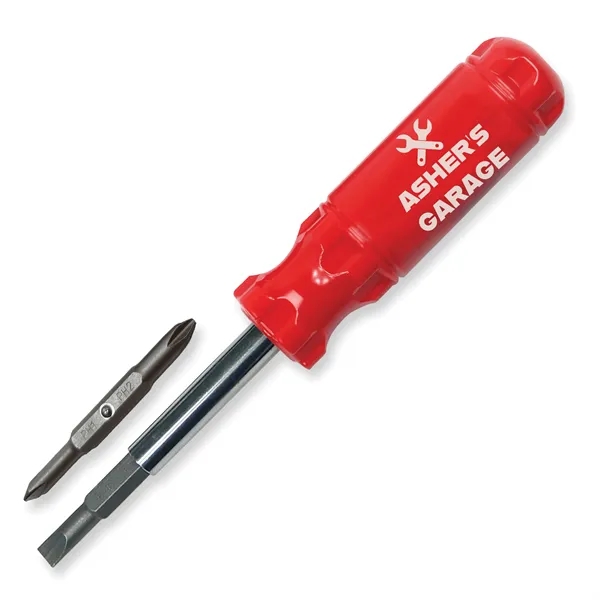 1.25"H x 7.25"W x 1.25"D screwdriver multi-tool with flat blades, Phillips... from ASI 54040 Fey Promo / Mi Line by Fey