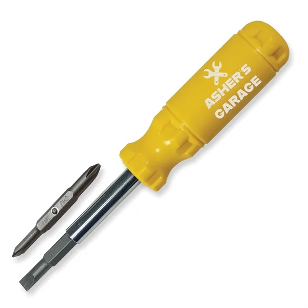 1.25"H x 7.25"W x 1.25"D screwdriver multi-tool with flat blades, Phillips... from ASI 54040 Fey Promo / Mi Line by Fey
