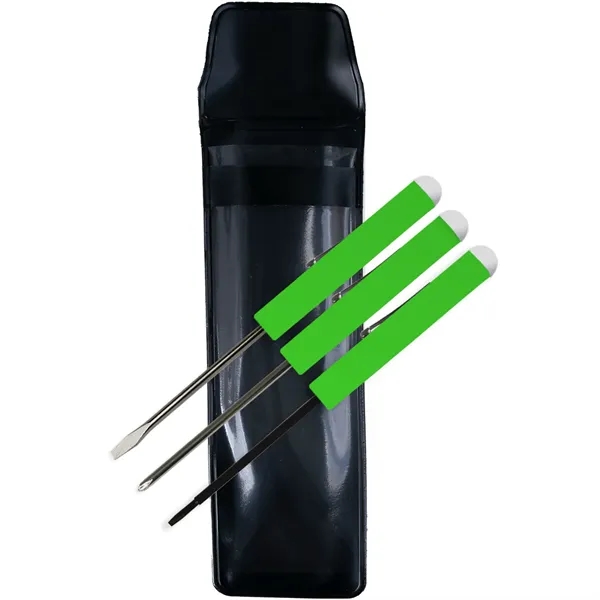 Tool set includes magnetic pickup tool and jumbo reversible 3/16" flat... from ASI 54040 Fey Promo / Mi Line by Fey