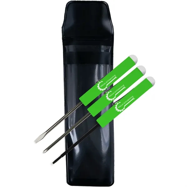 Tool set includes magnetic pickup tool and jumbo reversible 3/16" flat... from ASI 54040 Fey Promo / Mi Line by Fey