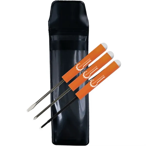 Tool set includes magnetic pickup tool and jumbo reversible 3/16" flat... from ASI 54040 Fey Promo / Mi Line by Fey