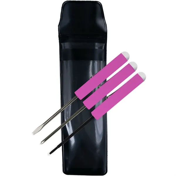 Tool set includes magnetic pickup tool and jumbo reversible 3/16" flat... from ASI 54040 Fey Promo / Mi Line by Fey