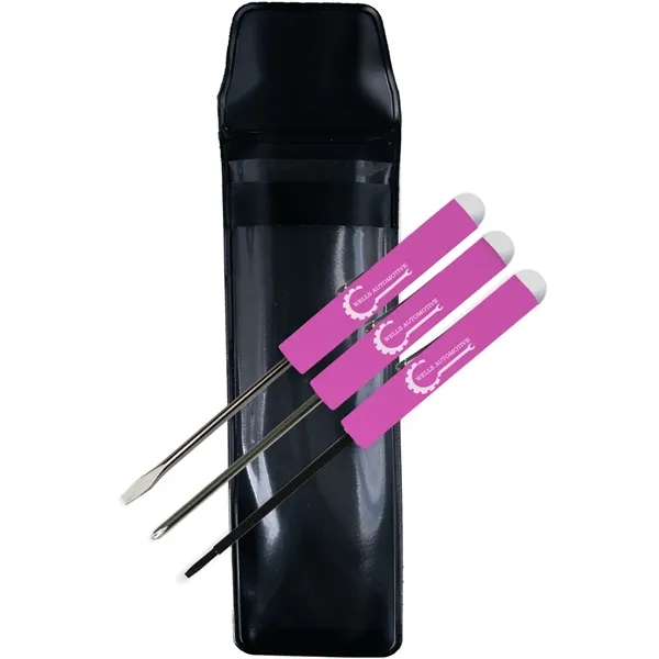 Tool set includes magnetic pickup tool and jumbo reversible 3/16" flat... from ASI 54040 Fey Promo / Mi Line by Fey