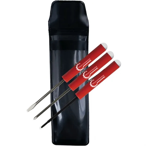 Tool set includes magnetic pickup tool and jumbo reversible 3/16" flat... from ASI 54040 Fey Promo / Mi Line by Fey