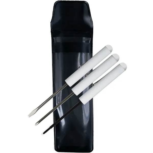 Tool set includes magnetic pickup tool and jumbo reversible 3/16" flat... from ASI 54040 Fey Promo / Mi Line by Fey