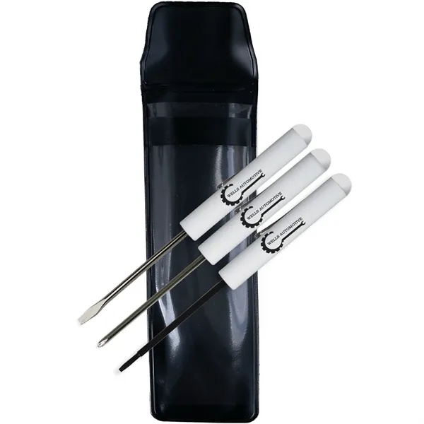 Tool set includes magnetic pickup tool and jumbo reversible 3/16" flat... from ASI 54040 Fey Promo / Mi Line by Fey