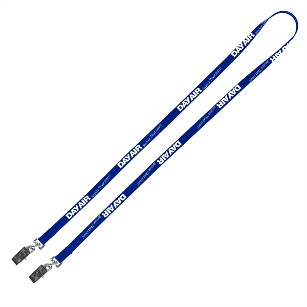 18" x 3/8" polyester dual ended lanyard strap with swivel or... from ASI 62660 Innovation Line