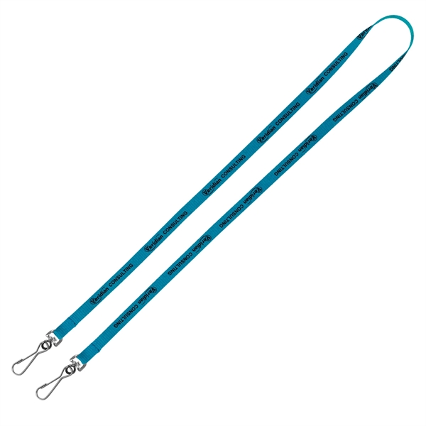 18" x 3/8" polyester dual ended lanyard strap with swivel or... from ASI 62660 Innovation Line