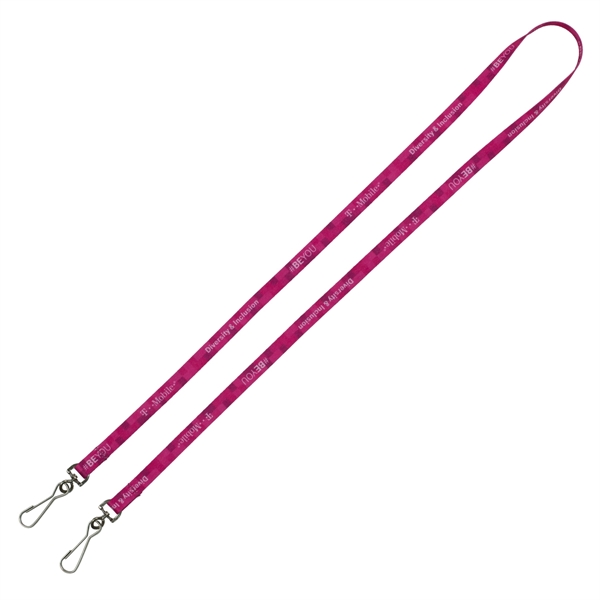 18" x 3/8" polyester dual ended lanyard strap with swivel or... from ASI 62660 Innovation Line