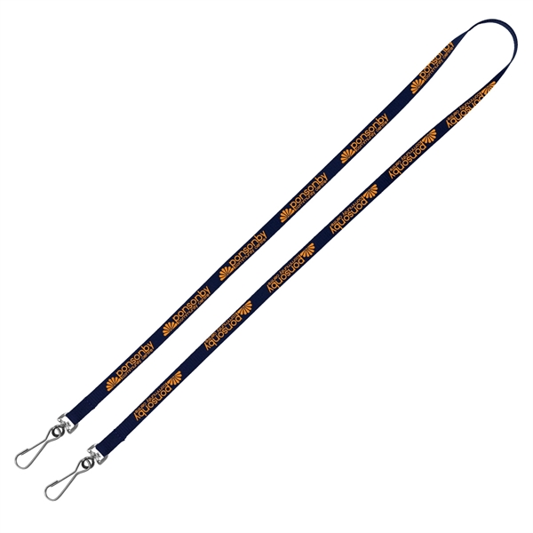 18" x 3/8" polyester dual ended lanyard strap with swivel or... from ASI 62660 Innovation Line