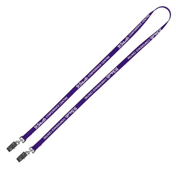 18" x 3/8" polyester dual ended lanyard strap with swivel or... from ASI 62660 Innovation Line
