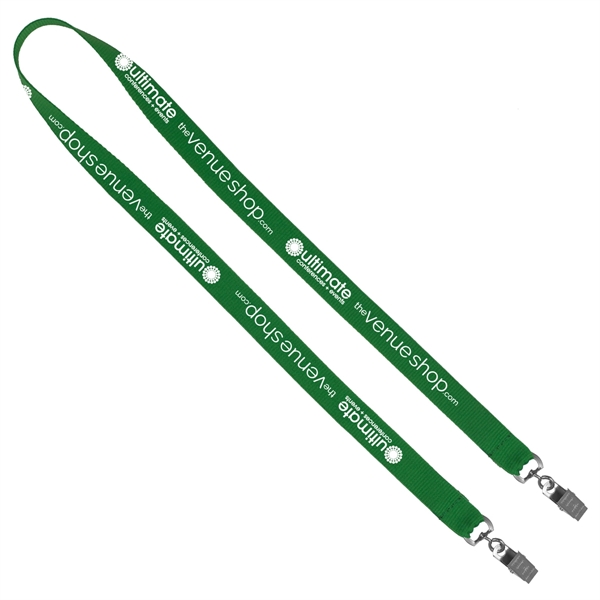 18" x 3/8" polyester dual ended lanyard strap with swivel or... from ASI 62660 Innovation Line
