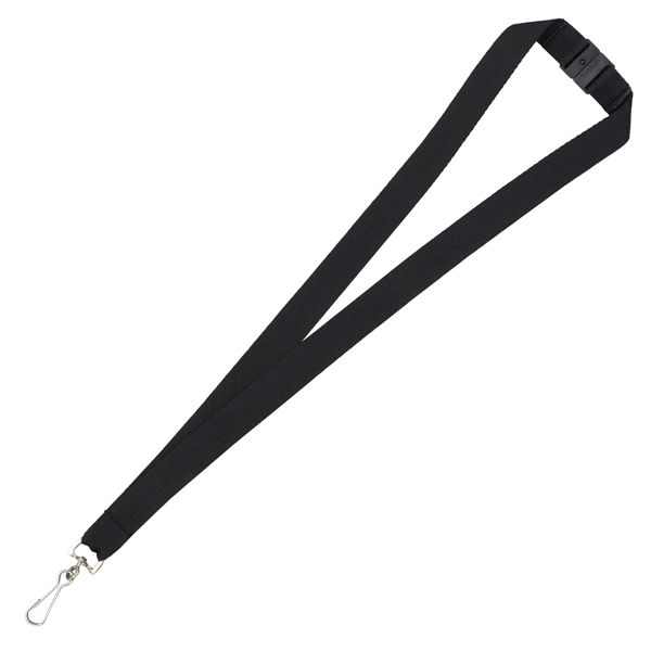 3/4" or 3/8" thick 18" polyester lanyard with metal swivel clip.... from ASI 62660 Innovation Line