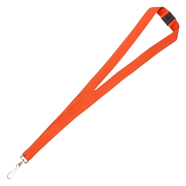 3/4" or 3/8" thick 18" polyester lanyard with metal swivel clip.... from ASI 62660 Innovation Line