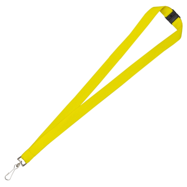 3/4" or 3/8" thick 18" polyester lanyard with metal swivel clip.... from ASI 62660 Innovation Line