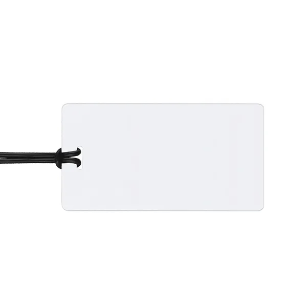 Vinyl luggage tag with a loop strap and ID card.... from ASI 68507 The Magnet Group / Perfect Line