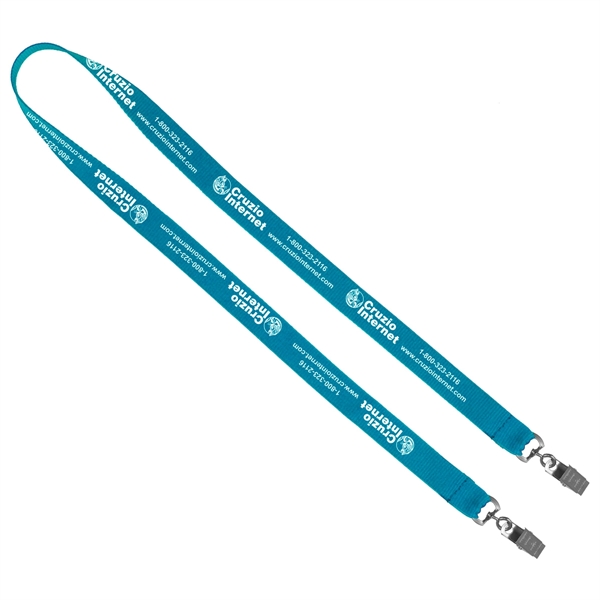 18" x 3/8" polyester dual ended lanyard strap with swivel or... from ASI 62660 Innovation Line
