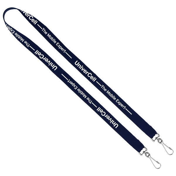 18" x 3/8" polyester dual ended lanyard strap with swivel or... from ASI 62660 Innovation Line