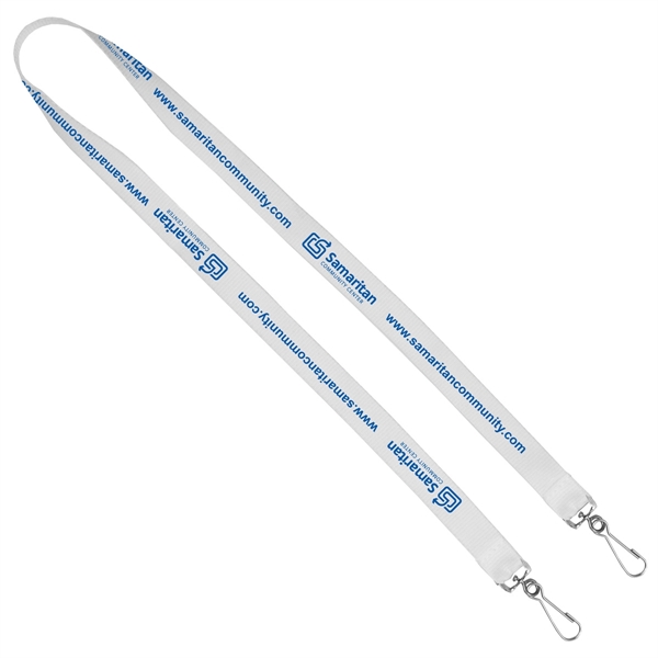 18" x 3/8" polyester dual ended lanyard strap with swivel or... from ASI 62660 Innovation Line