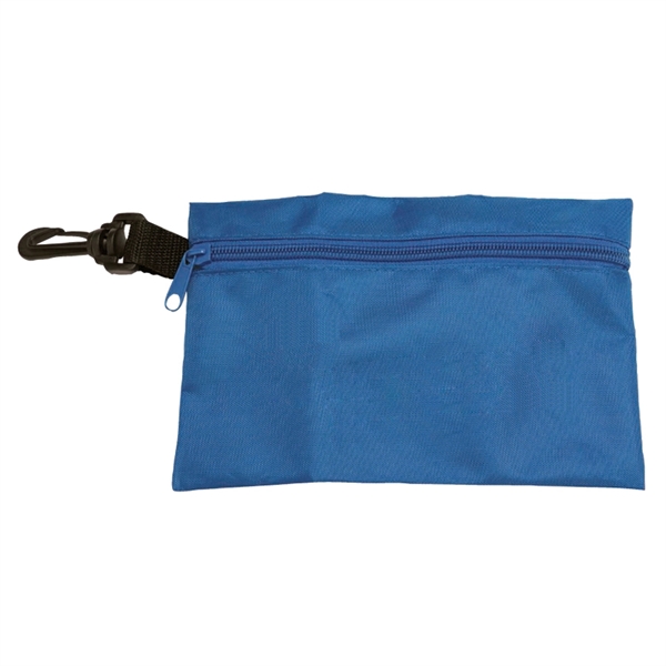 43 piece outdoors and camping kit inside a supersized zipper pouch;... from ASI 62660 Innovation Line