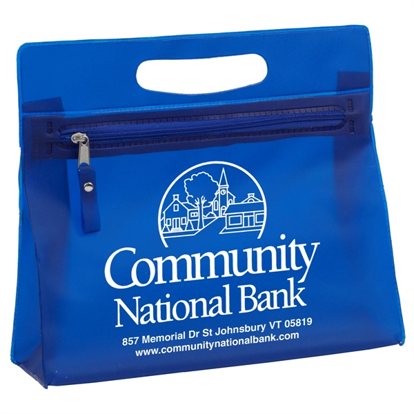 28 piece deluxe travel kit inside a zippered pouch; customization included.... from ASI 62660 Innovation Line