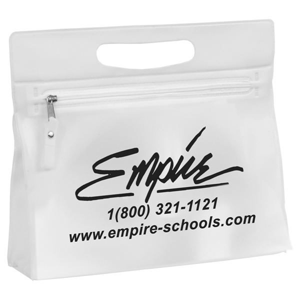 28 piece deluxe travel kit inside a zippered pouch; customization included.... from ASI 62660 Innovation Line