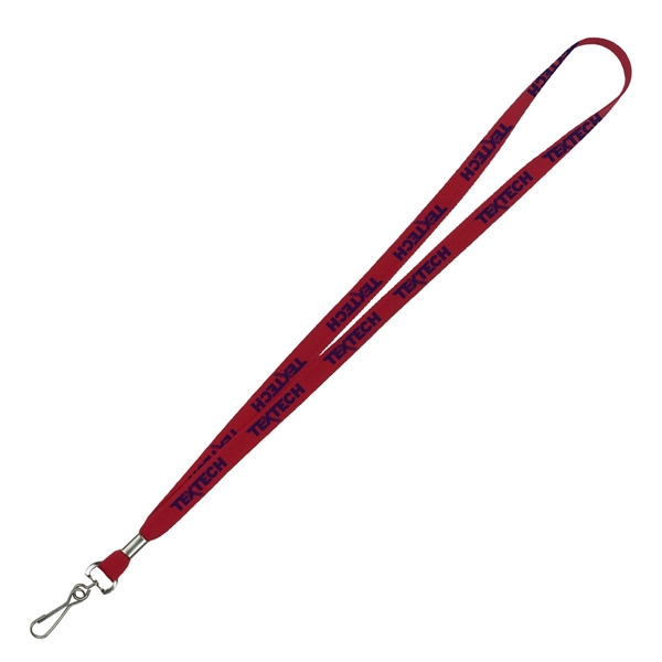 18" x 1/2" super-soft polyester lanyard with customization.... from ASI 62660 Innovation Line