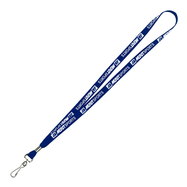 18" x 1/2" super-soft polyester lanyard with customization.... from ASI 62660 Innovation Line