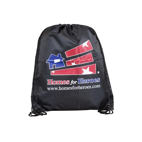 Drawstring cinch-style backpack with 17" adjustable cords.... from ASI 62660 Innovation Line