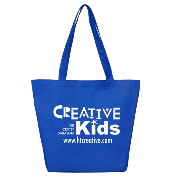 15" x 12" x 5" 80GSM non-woven polypropylene tote bag with... from ASI 62660 Innovation Line