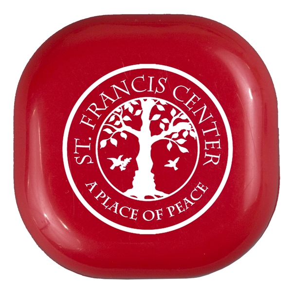 1 3/8" cube-shaped ABS plastic 8g vanilla flavored lip balm and... from ASI 62660 Innovation Line