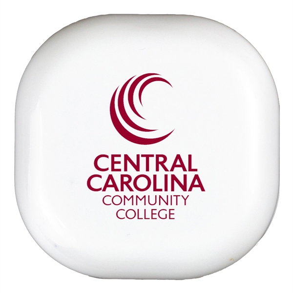 1 3/8" cube-shaped ABS plastic 8g vanilla flavored lip balm and... from ASI 62660 Innovation Line