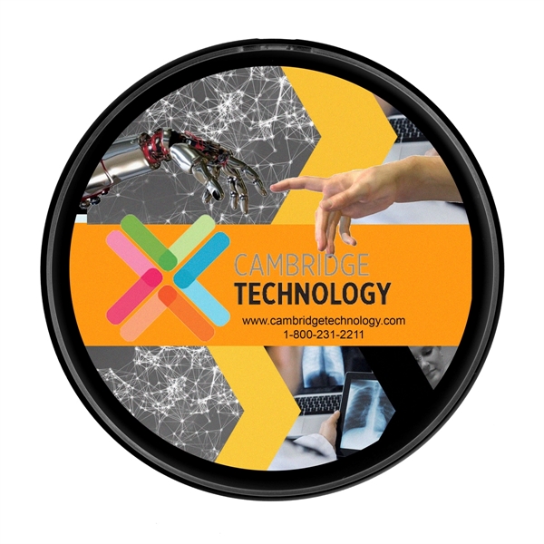 Place your Qi wireless enabled devices on the charging base to... from ASI 62660 Innovation Line