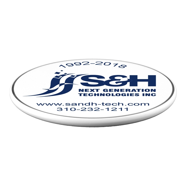 Place your Qi wireless enabled devices on the charging base to... from ASI 62660 Innovation Line