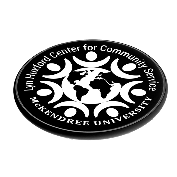 Place your Qi wireless enabled devices on the charging base to... from ASI 62660 Innovation Line