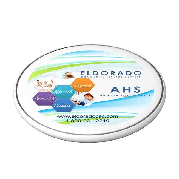 Place your Qi wireless enabled devices on the charging base to... from ASI 62660 Innovation Line