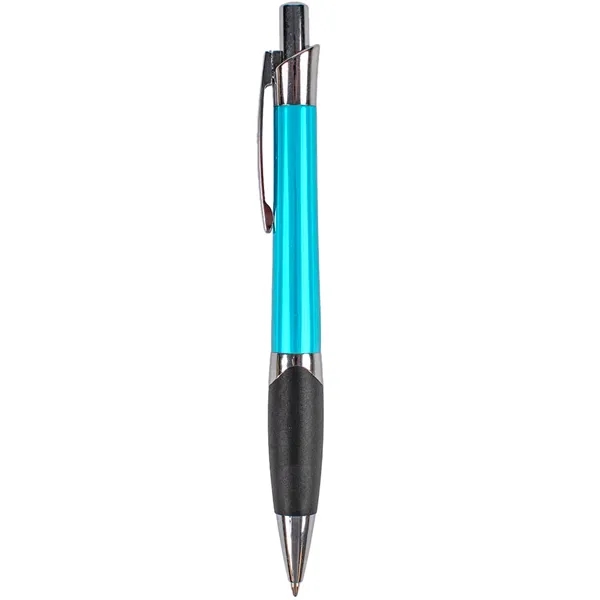 Imprezza click action ballpoint pen is available in metallic colors, sculpted... from ASI 61966 HPG / Hub Pen