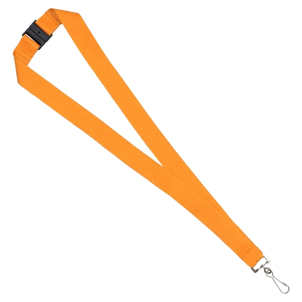 3/4" or 3/8" thick 18" polyester lanyard with metal swivel clip.... from ASI 62660 Innovation Line