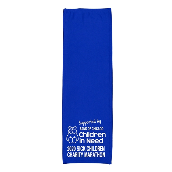 12" x 36" cooling towel with hemmed edges and customization.... from ASI 62660 Innovation Line