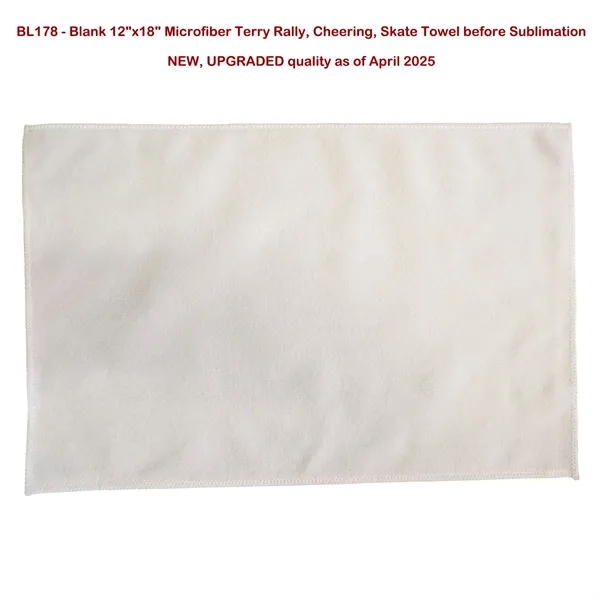 12" x 18" Sponsorship rally towel with sublimation decoration... from ASI 53509 FIEL-Fairdeal Import & Export / FIEL