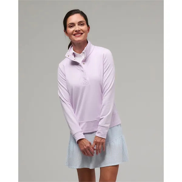 Cozy meets chic with the Julieta Sweatshirt. Crafted from soft, heathered... from ASI 38120 Ball Pro / Diversified Quality Kitchenware / Branded Apparel Designs