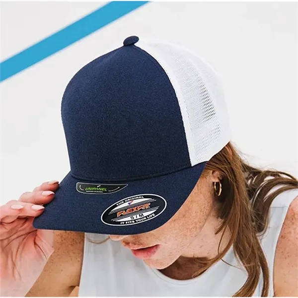 Flexfit UniPanel trucker cap with seamless front panel, perfect for bold... from ASI 72657 Active Life Promo / Active Life