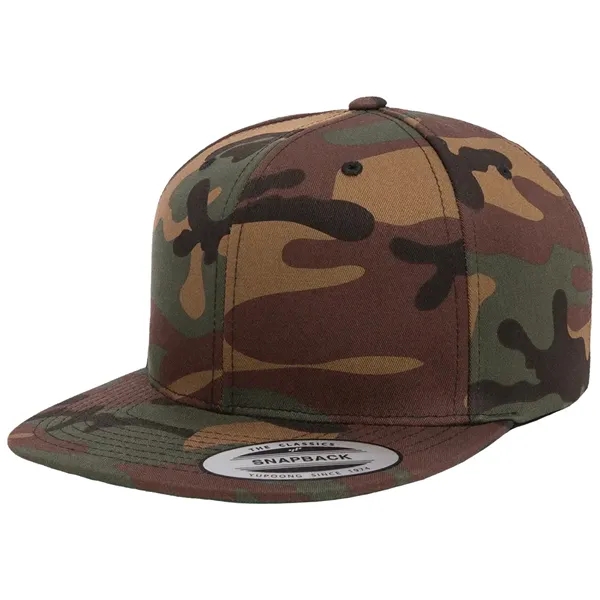 Bold camo Flexfit snapback cap-perfect for promotions, teams, and custom branded... from ASI 72657 Active Life Promo / Active Life