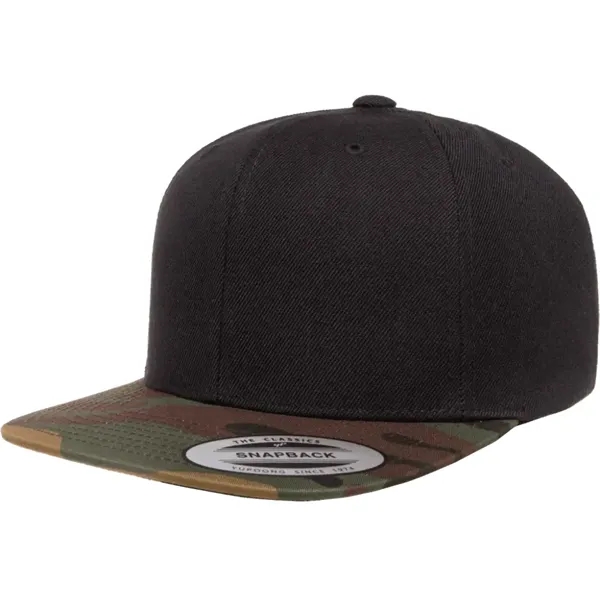 2-tone camo Flexfit snapback with premium feel-great for standout branding and... from ASI 72657 Active Life Promo / Active Life