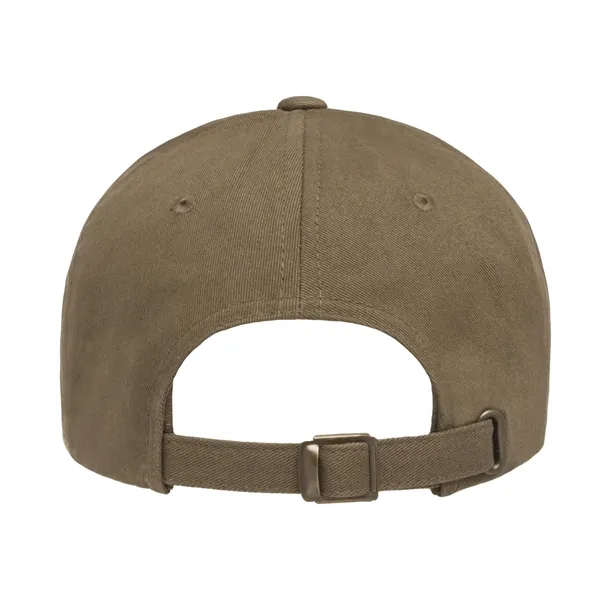 Soft peached cotton Flexfit dad cap-ideal for casual promotions and custom... from ASI 72657 Active Life Promo / Active Life