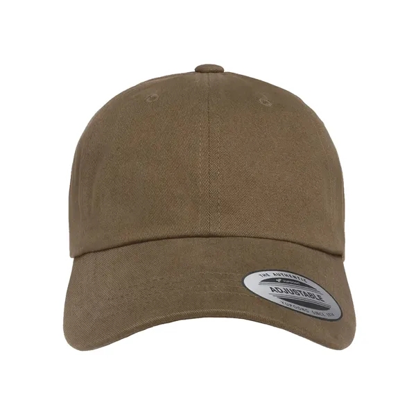 Soft peached cotton Flexfit dad cap-ideal for casual promotions and custom... from ASI 72657 Active Life Promo / Active Life