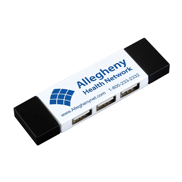 3 port mini USB hub with lift-away lids.... from ASI 62660 Innovation Line